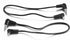 (2 PCS) 3.5mm to Male Flash PC Sync Cable, 12-Inch/30CM 3.5mm Plug to Male Flash Sync Cord for Photography