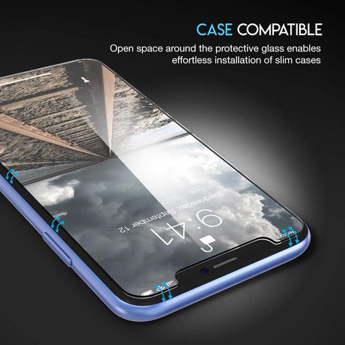 Screen Protector for Apple iPhone 11 and iPhone XR - 3 Pack (w/Installation Frame) Tempered Glass