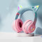 Cute Styling Bluetooth Earphones, Foldable Breathing Color Light, Wireless Bluetooth 5.0, Compatible with Mobile