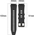 FitTurn 10-Pack Silicone Strap Bands for Desong D09 Smartwatch, 22mm Replacement Accessory for Fitness Tracker