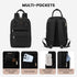 LOVEVOOK 14 Inch Laptop Backpack for Women, Cute Waterproof Vintage Daypacks, Stylish Travel Bookbag for College
