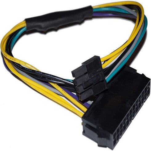24 Pin to 8 Pin ATX Power Supply Adapter Cable for DELL Optiplex 3020, 7020, 9020, Precision T1700