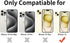 TENOC 15, 6.1 Inch Phone Case Compatible with iPhone Clear Case Shockproof Protective Bumper Slim Cover