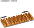 uxcell M.2 Aluminum Heatsink Kit – 70x22x6mm Slotted Design with Silicone Thermal Pads for 2280 SSD