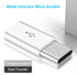 10 Pack Micro USB to USB C Adapter,USB Type C Adapter Convert Connector Compatible with All USB-C Phone Tablet Laptop PC (White)