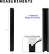 VIVO Steel Magnetic 14 inch Vertical Cable Management Channel, Cord Organizer, Wire Hider Cover for Home, Black