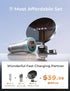 LISEN Adjustable 15W Ultra Magnetic Car Charger Kit for Magsafe, Foldable Wireless Charger with 38W Car Charger for
