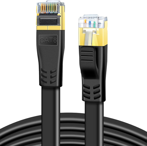 DDMALL CAT 8 Ethernet Cable, 1.5ft 3ft 6ft 10ft 15ft 20ft 25ft