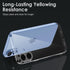 Shamo's 17 17) Clear TPU Case for iPhone with Camera Protection, Ultra Slim, Shockproof, Anti-Yellowing