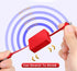 Unifizz 4 Pcs Three in One Charging Cable - Roll Data Transfer 3 in 1 Charging Cable Retractable Phone Holder