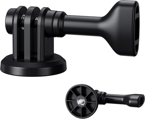 JJC Action Camera Tripod Adaptor with 1/4"-20 Hole for Osmo Action 5 Pro