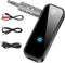 ALYNIC AUX Bluetooth 5.4 Adapter for Car, 2 in 1 Wireless Bluetooth Transmitter