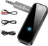 ALYNIC AUX Bluetooth 5.4 Adapter for Car, 2 in 1 Wireless Bluetooth Transmitter