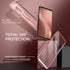 Dexnor Heavy Military Grade Case for Samsung Galaxy S9+ Plus, Built-in Screen Protector and Kickstand, Rose Gold
