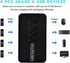 DGODRT 4 4 4 4 4 USB Switch in Out, USB Switcher Selector Port for Computer Share Devices Keyboard Mouse Printer