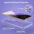 KIOMY Clear Case for Samsung Galaxy S21+ / S21 Plus 5G, Shockproof Bumper Protective Phone Cover, Hybrid Design Hard PC