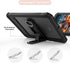 ShellBox Case for iPad Mini 5/4 7.9 Inches, Full-Body Protective Bumper Case with Pencil Holder, Rugged Folding