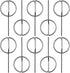 Pack 10 SIM Card Pin,Sim Card Removal Tool - Stainless Steel Sim Tray Ejector Tool for iPhone,Android Smartphones, iPad
