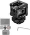 Suptig 3 Port Cold Shoe Mount with 1/4"-20 Thread for Camera Cage, Flash, LED Monitor, Microphone