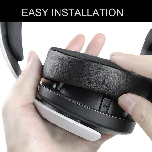 Cooling-Gel Earpads Cushions Replacement for Sony Playstation 5 Pulse PS5 3D Headset, Noise Isolation Foam