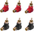 RCA 90 Degree Adapter - 6Pcs Right Angle RCA Adapter Gold Plated RCA Male to RCA Female Connectors for Tight Space