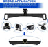 Backup Camera License Plate Bracket, Alpha Rider Universal Car Dash Cam Mirror Camera Kit, Rear View Holder