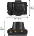 MegaGear MG2010 Ever Ready Genuine Leather Camera Case for Nikon Z fc (16-50mm) - Black