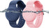Waterproof Airtag Bracelet for Kids, 2 Pack Hidden Wristband, Anti-Lost Silicon Holder for Toddler GPS Tracker