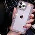 Bonitec iPhone 13 Pro Max Case - 3D Glitter Sparkle Bling Luxury Shiny Cute Crystal Charms Rhinestone Clear Cover