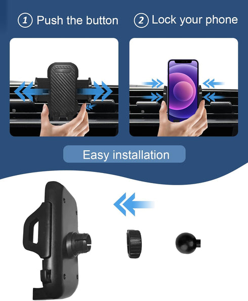 Mazda CX-5 Phone Mount, Custom Fit 2017-present, Compatible with All Cell Phones