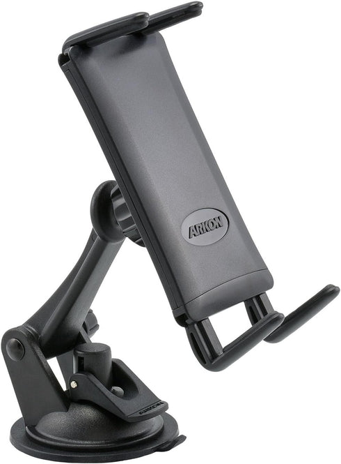 Arkon Windshield Dash Phone Car Mount for iPhone XS Max, XS, XR, X, 8, Galaxy Note 9, S10, S9 - Retail Black