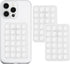 2 Pack Silicone Suction Phone Case Mount, Non-Slip Sticky Phone Grip for CellPhone, Strong Grip Holder