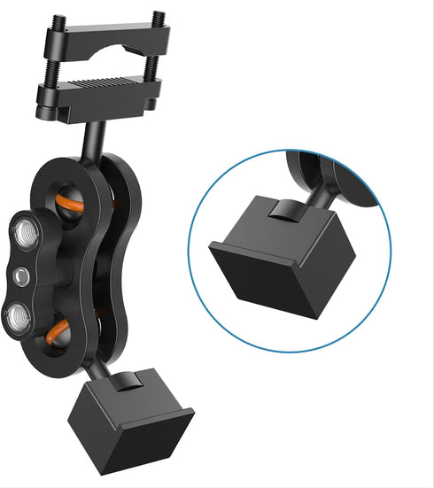 Vovucai Max360C Max3 Max4 Radar Detector Mount,Aluminum Radar Mount,Rearview Mirror Rod Mount Bracketfor Escort IX IXc