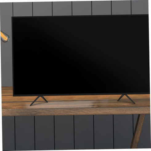 Healifty Double Hole Tv Stand Legs Adjustable Plastic Feet Replacement Base for Flat Screen Tvs Compatible