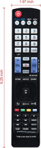 Universal Remote Control AKB73615379 Replacement for LG Plasma LCD LED HDTV, Blu-ray Disc Players
