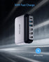 BESTEK Multi Ports USB Car Charger - Fast Charge 86W 9A Quick Charge 3.0 & USB-C PD Adapter for Cell Phones, Tablets