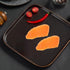 2pcs Totority Realistic Salmon Slice Food Model Perfect Artificial Sushi Prop for Kitchen Display, Home Decor