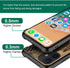 DJSOK H American Flag Elk Deer Case for iPhone 11, Soft TPU Bumper and Hard PC Pattern Back with Shockproof Protection