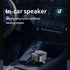 Densleonis Portable Bluetooth Shower Speaker, Wireless Water-Resistant Speaker with Suction Cup Bathroom Speaker
