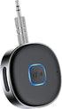 Bluetooth Aux Receiver, Portable 3.5mm Car Adapter, Wireless Audio Receiver for Car/Home Stereo, 16H Battery Life