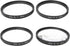 Macro Close Up Lens Filter Kit 58mm for Cameras with +1 +2 +4 +10 Optical Glass