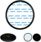 Ramtech Electronics(TM) Ramtech 90mm Dashboard Adhesive Pad Mounting Disk for Suction Cup Mount, Compatible