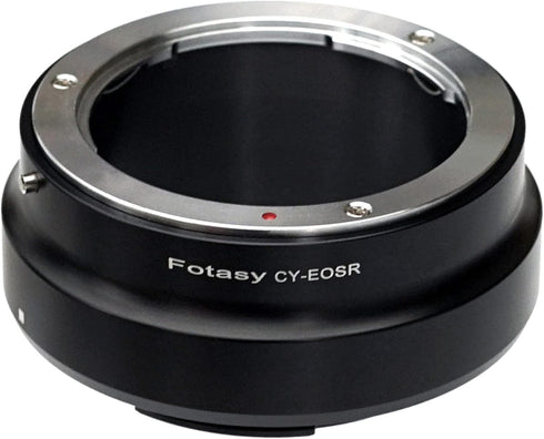 Fotasy Contax Yashica C/Y Lens to Cannon EOS RF Mount Adapter, CY EOS