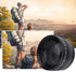 Telephoto Lens, 58MM 2X Magnification Aluminium Alloy Teleconverter for 58mm Diameter and 18-55 Focal Length Lens