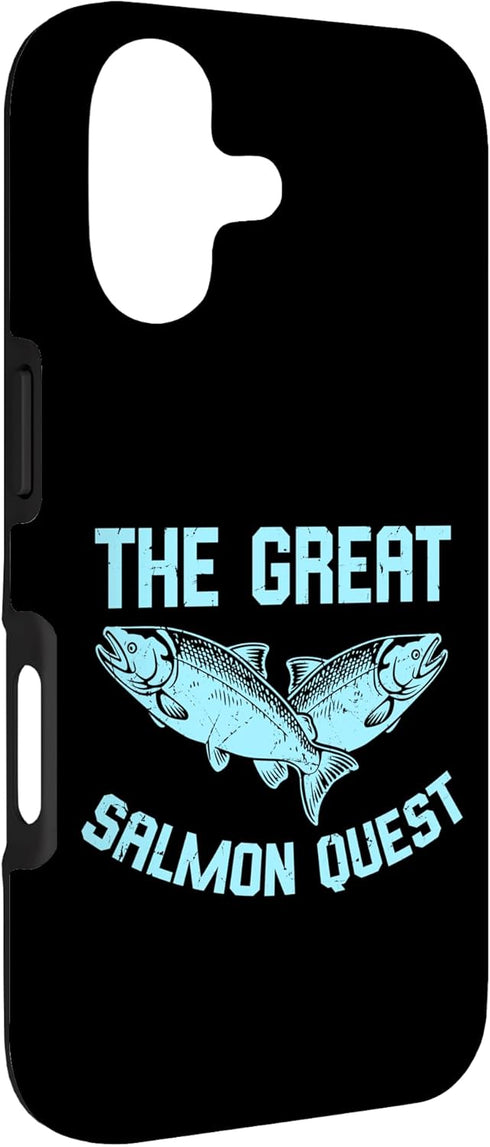 Salmon Fishing Gear 17 The Great Salmon Quest Salmon Fishing Case for iPhone