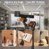 Aurolink 17, 360 17 16 15 14 S25 Dual Phone Holder Mount Suitable for iphone Degree Rotating Tablet and Phone Holder