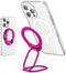 MINDSKY Mag-Safe Phone Stand, Removable Magnetic Finger Phone Grip, Compatible with iPhone 12/13/14/15 Mini/Pro