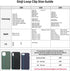 C-Shaped Clip Finger Phone Grip, Sinjimoru Silicone Strap for Phone Case with Clip for iPhone & Samsung Phone