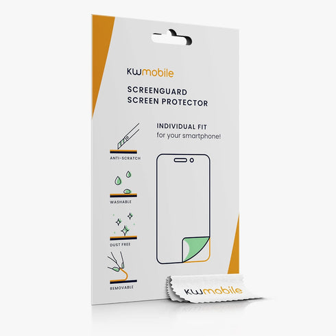 kwmobile Protective Film for Garmin vivoactive 5 / active 5, 2x Smart Watch Protector Anti-Fingerprint
