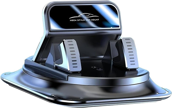 Opuweiy 360 Degree Phone Holder Rotating Car, Dashboard Cell Phone Holder, Non-Slip Navigation